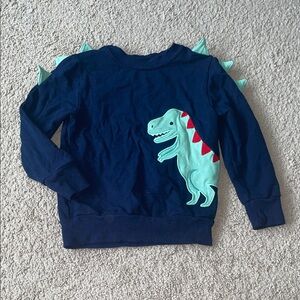 EUC Little Sleepies Dino Sweatshirt